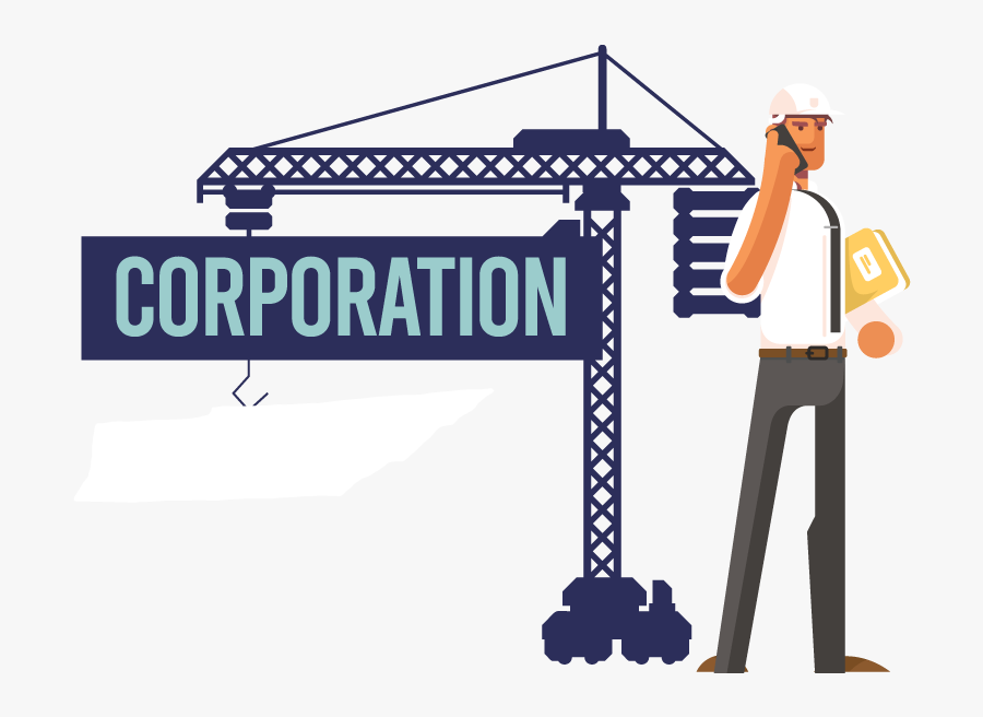 A Man Forming A Corporation In Tennessee - Corporation, Transparent Clipart