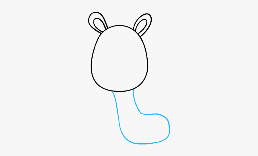 How To Draw Baby Giraffe, Transparent Clipart
