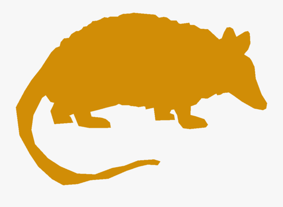 Armadillo Silhouette Png, Transparent Clipart