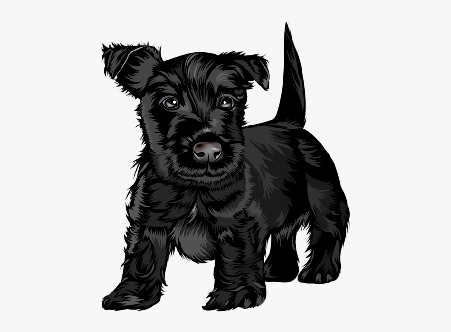 Dog Cartoon Images Cute - Little Black Dog Clipart, Transparent Clipart