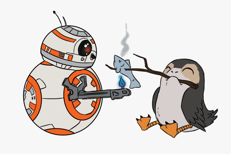 Porg And Bb8, Transparent Clipart