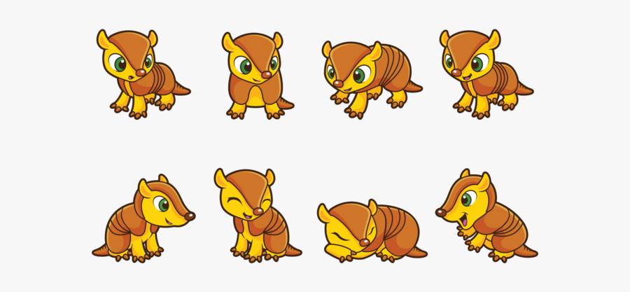 Armadillo Dibujo Animado, Transparent Clipart