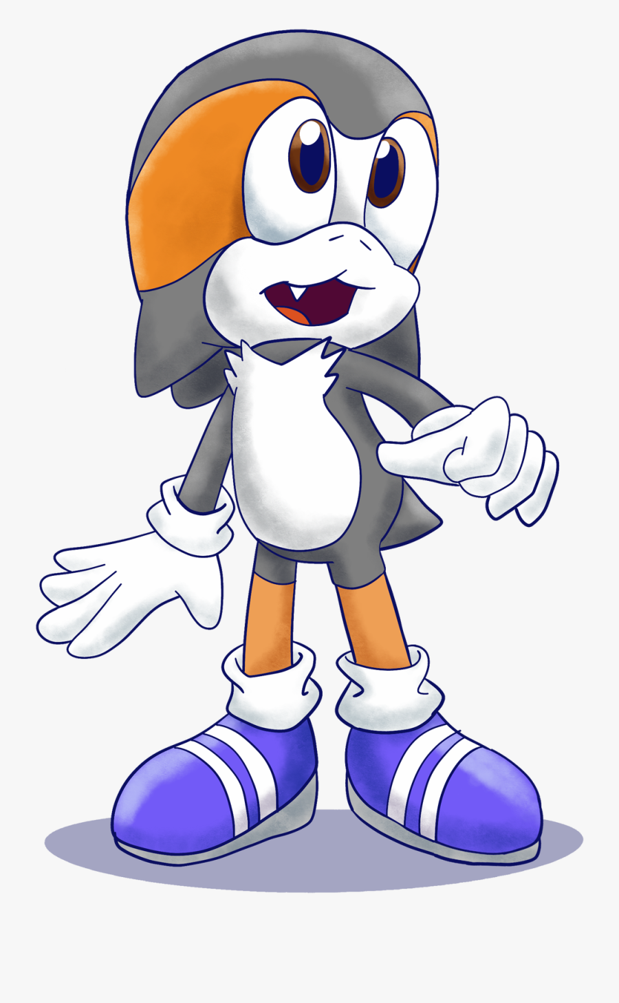 Sonitized Porg - Cartoon, Transparent Clipart