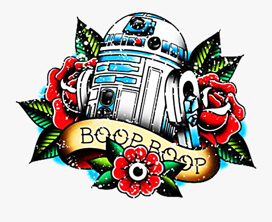 R2d2 Tattoo, Transparent Clipart