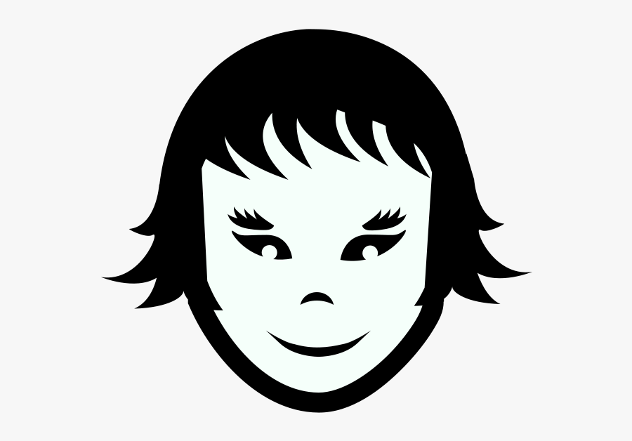 Funny Dog Face Grey Cartoon With Clip Art Download - Weird Girls Face Transparent, Transparent Clipart