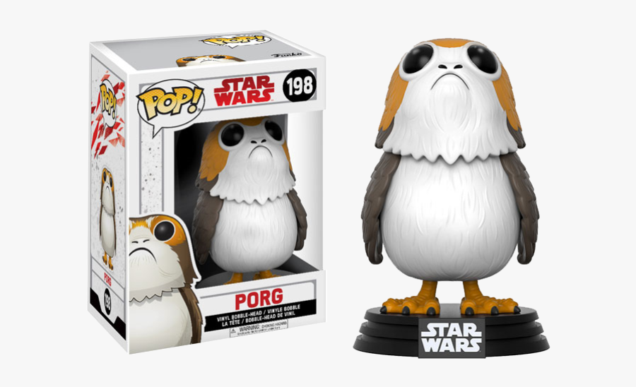 Porg Star Wars Funko, Transparent Clipart