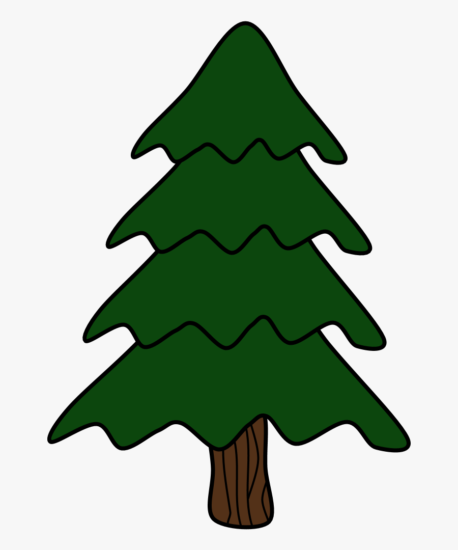 Tree, Evergreen - Christmas Tree, Transparent Clipart
