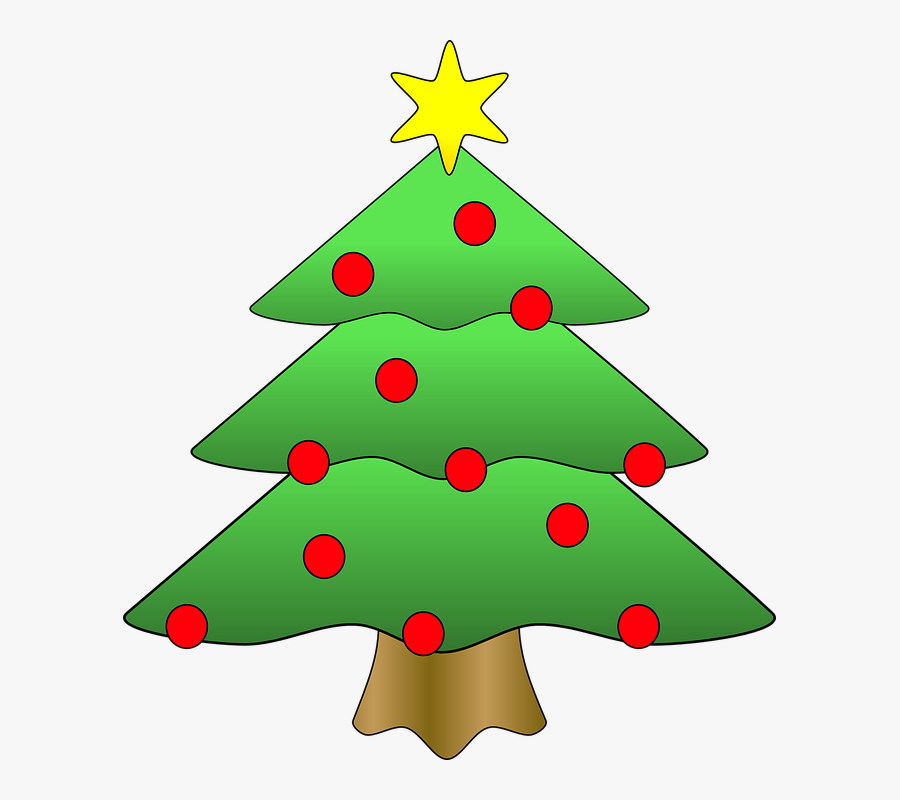 Christmas Tree,christmas Decoration,oregon Pine,colorado - Christmas Tree Clipart, Transparent Clipart