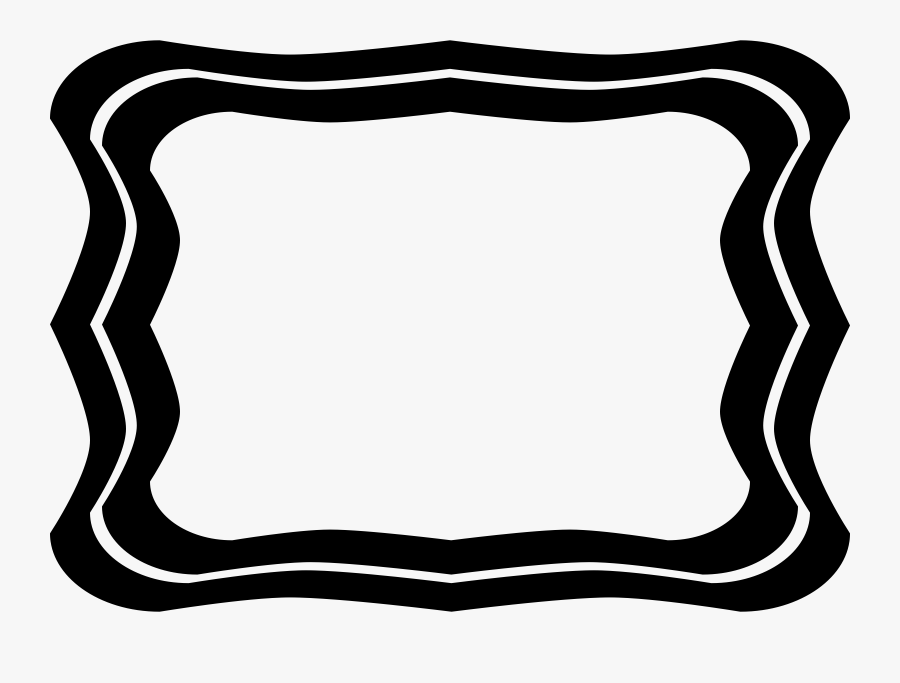 Squiggle Frame Clip Arts - Portable Network Graphics, Transparent Clipart