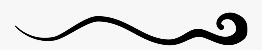 Line Clipart Squiggle Pencil And In Color Line Clipart - Black Line Design, Transparent Clipart