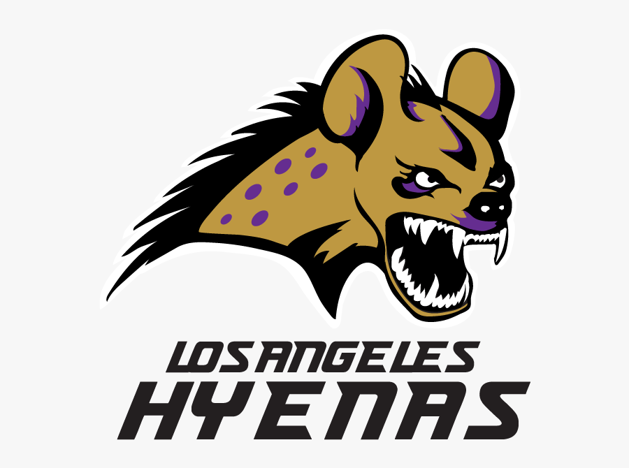 "los Angeles Hyenas" - Hyena Logo Png, Transparent Clipart