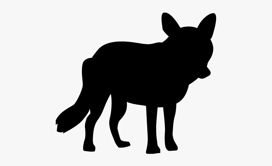 Dog Breed Red Fox Silhouette Clip Art - Silueta Deperro Jpg, Transparent Clipart