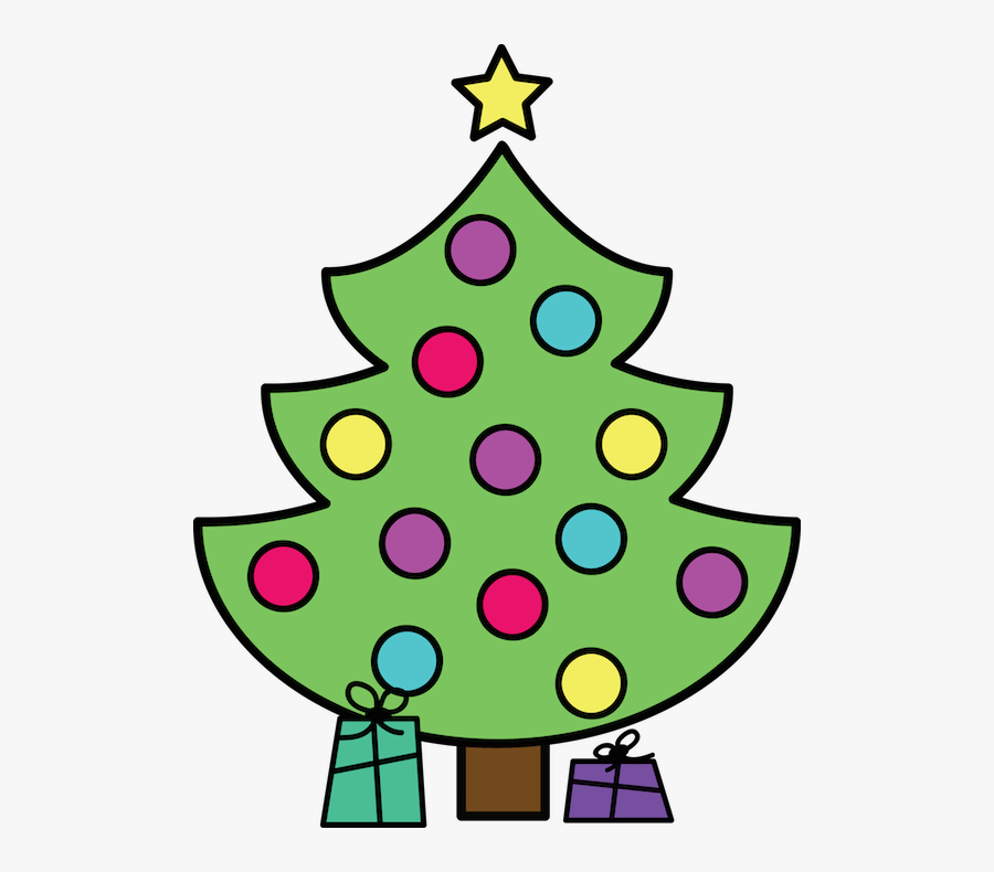Clipart Forest Christmas - Christmas Tree, Transparent Clipart