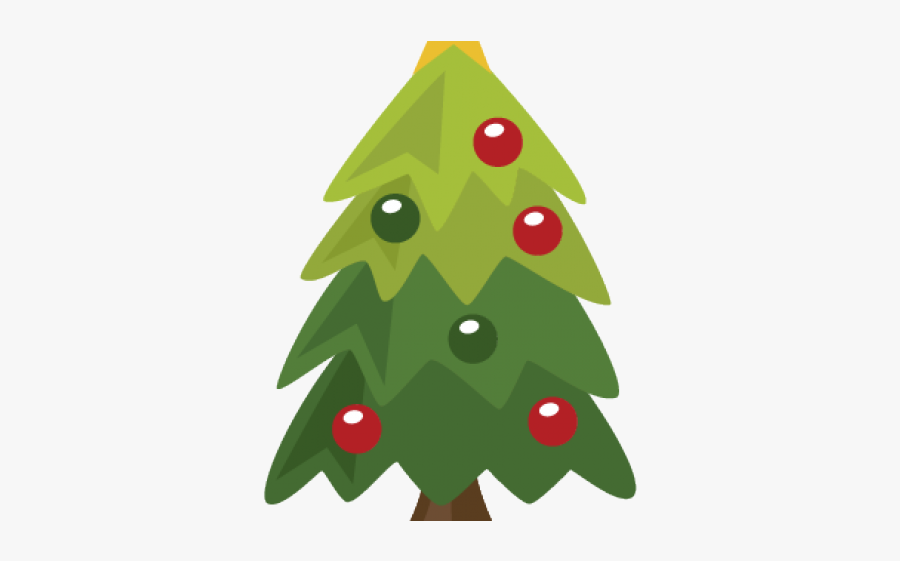 Tree Clipart Svg - Christmas Tree, Transparent Clipart