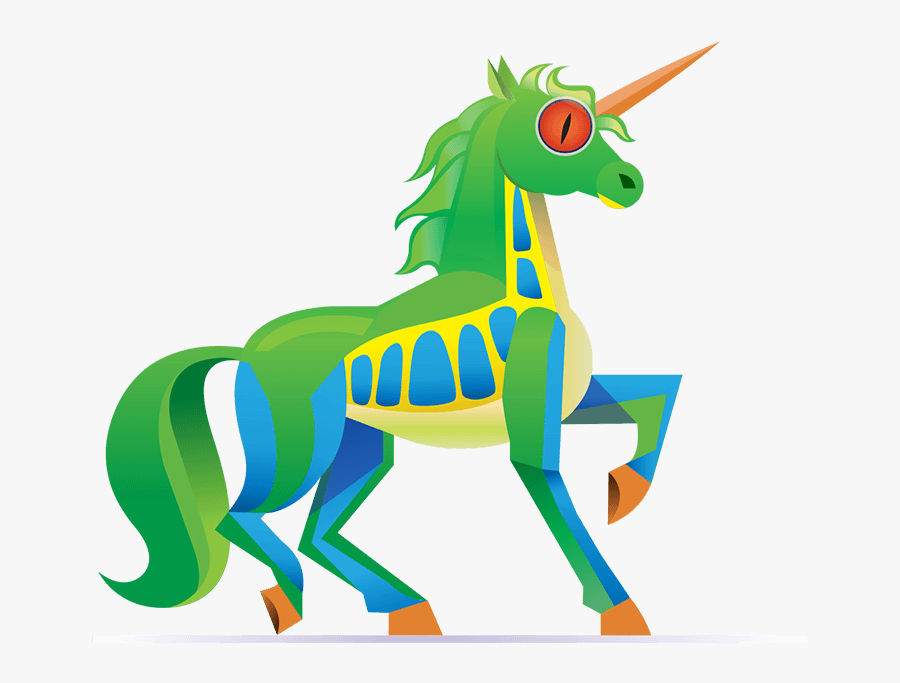 Unicorn - Cartoon, Transparent Clipart