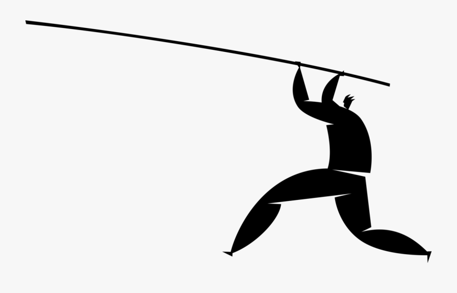 Vector Illustration Of Track And Field Athletic Sport - Illustration, Transparent Clipart