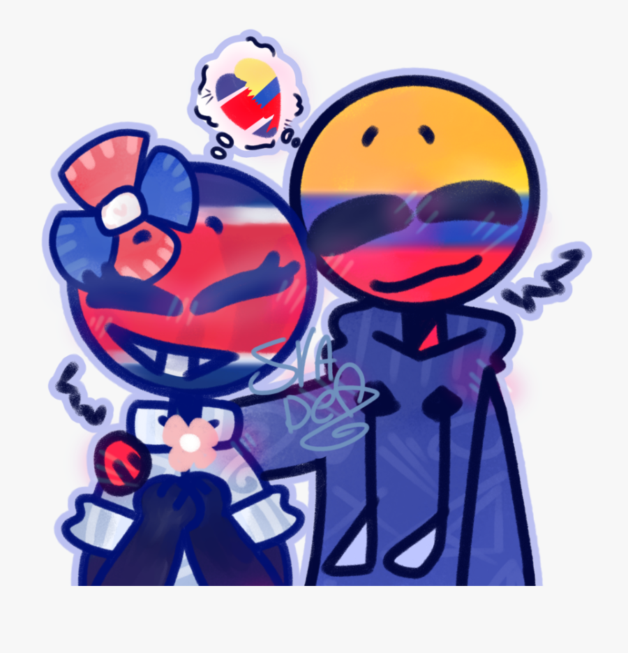 I Love This Shipp
sorry - Costa Rica X Colombia Countryhumans, Transparent Clipart