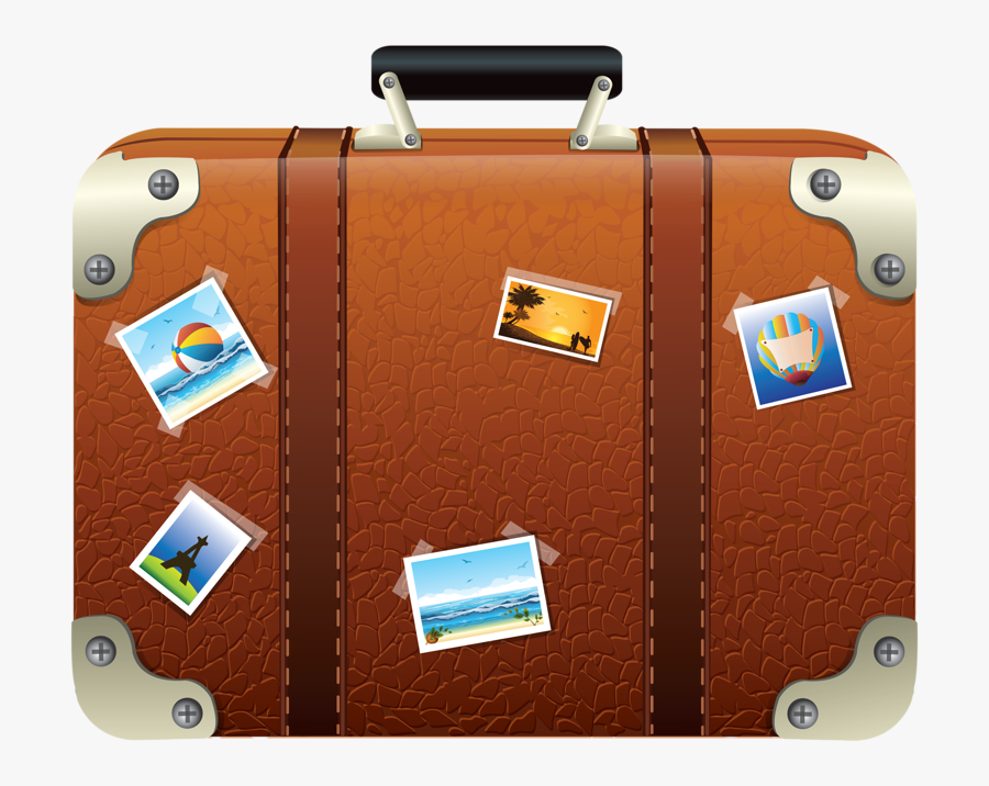Suitcase Clip Art, Transparent Clipart