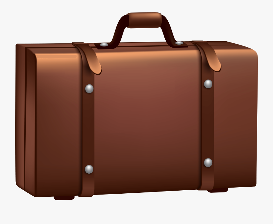 Brown Suitcase Png Clip Art Image - Clipart Maleta, Transparent Clipart