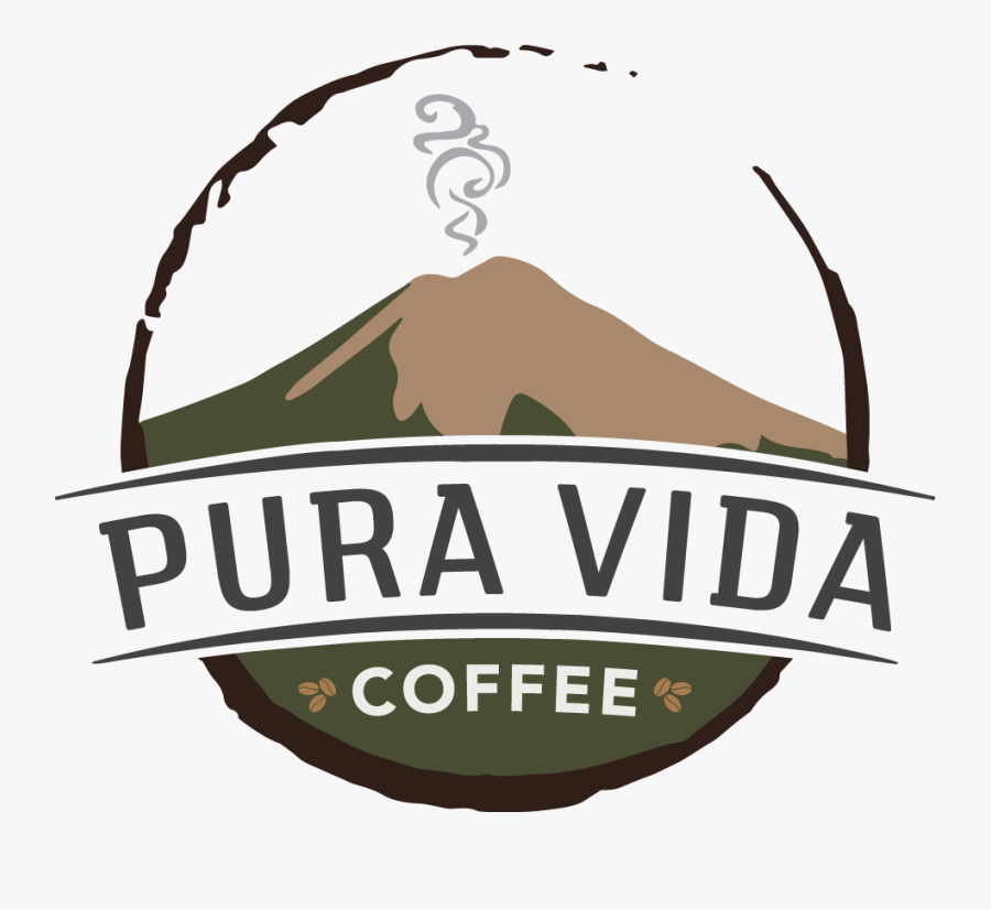 Shop Clipart Sandwich Shop - Pura Vida Coffee Logo, Transparent Clipart