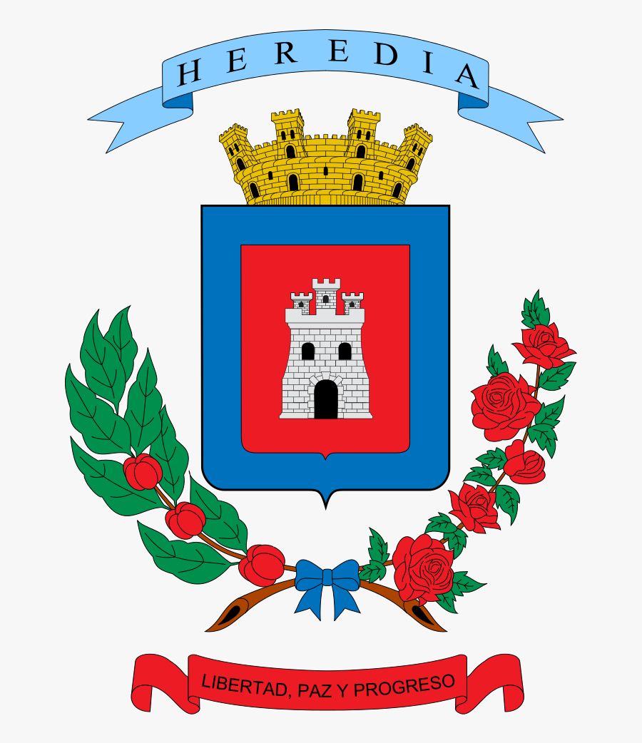 Escudo De Heredia Costa Rica, Transparent Clipart
