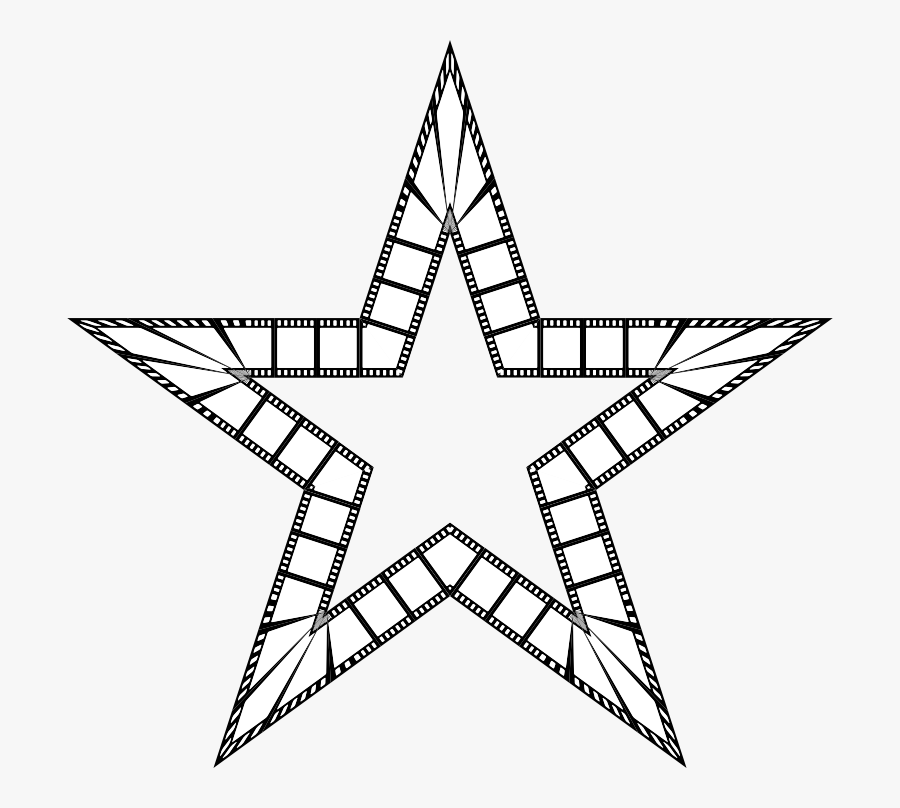 Film Strip Star - 1st 2nd 3rd Place Icons, Transparent Clipart