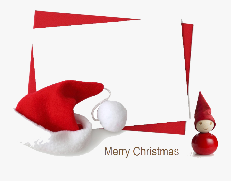 Christmas Card - Santa's Elf, Transparent Clipart