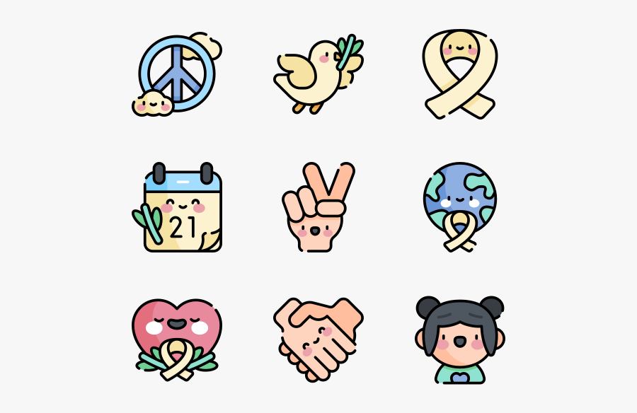 Peace Day, Transparent Clipart