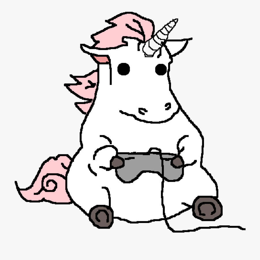 Fat Unicorn Transparent, Transparent Clipart