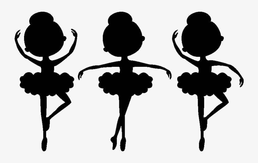 Silhouette Ballet Dancer Clip Art - Molde De Bailarina De Ballet, Transparent Clipart