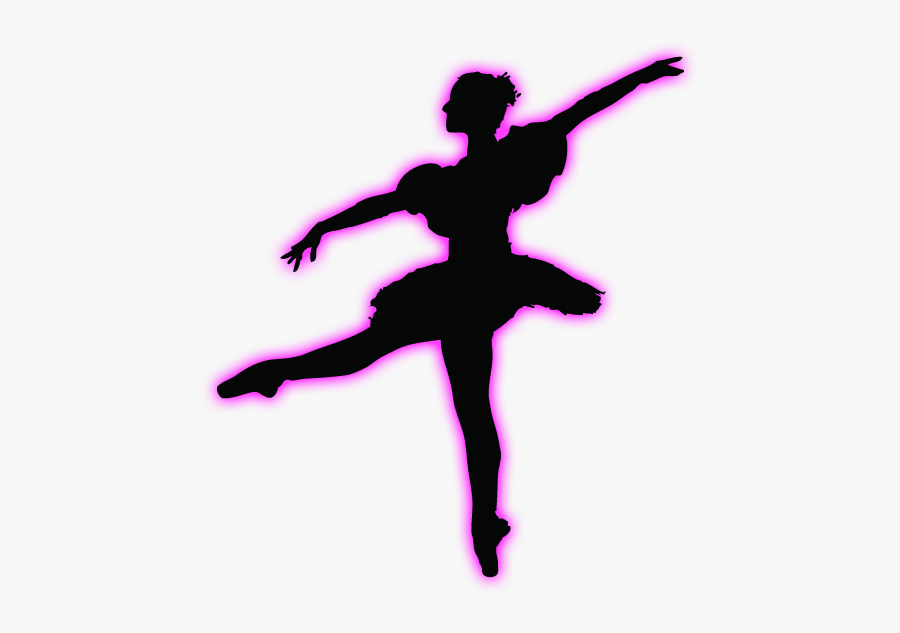 Ballet Dancer Silhouette Clip Art - Drill Team Clip Art, Transparent Clipart