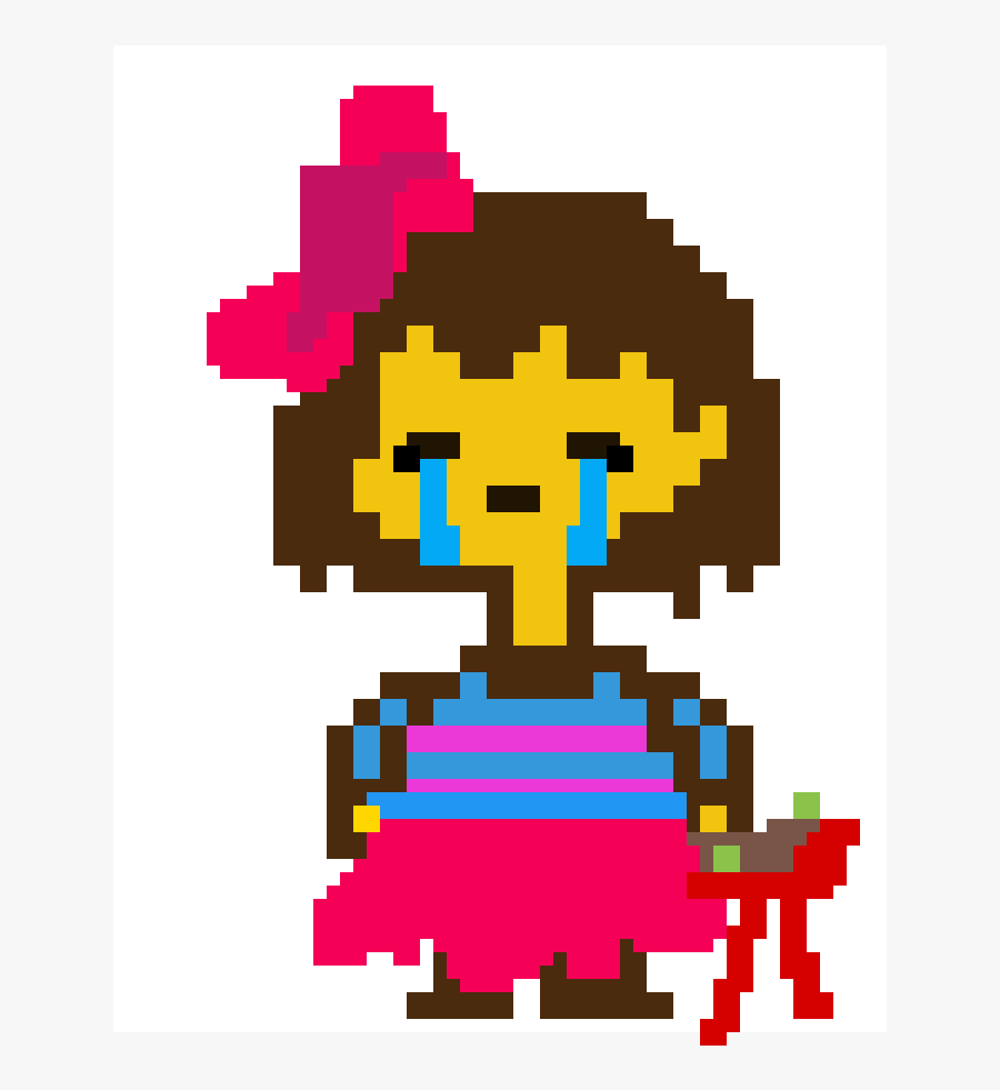 Frisk Undertale Sprite Transparent, Transparent Clipart