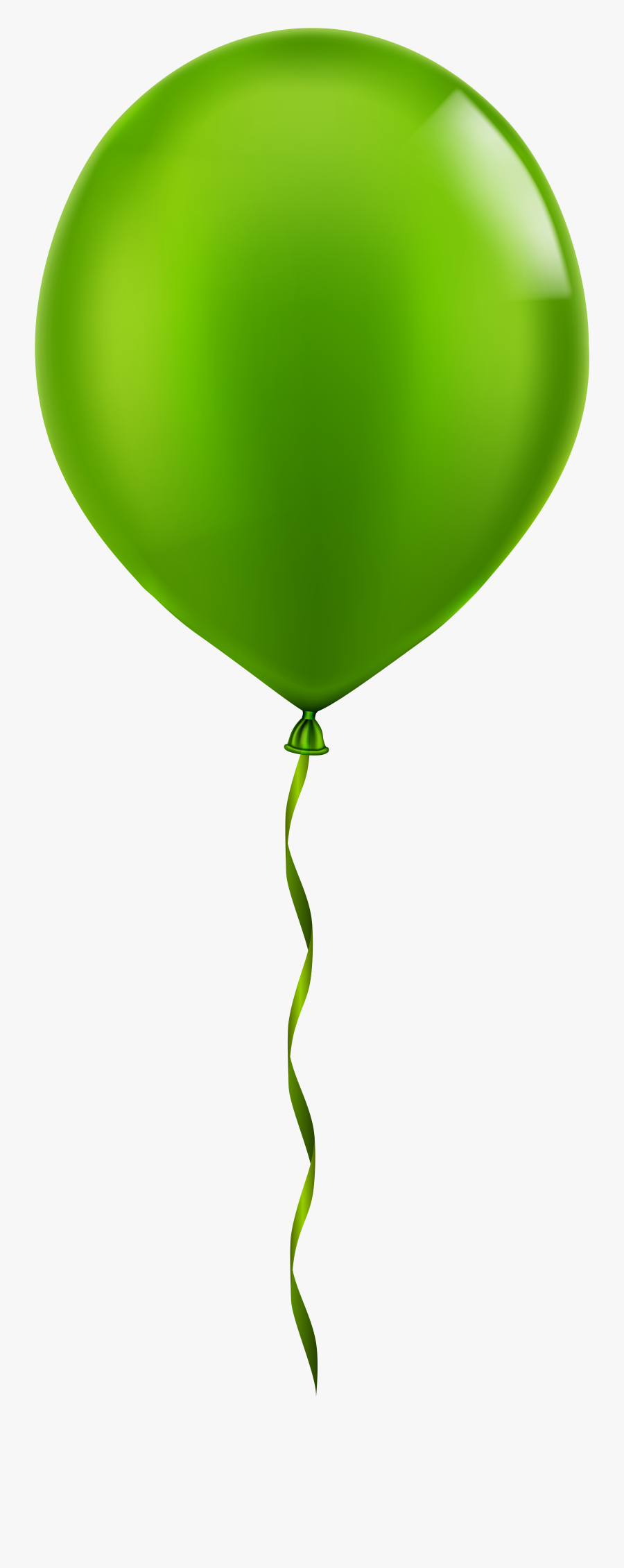 Green Balloon Clipart - Balloon, Transparent Clipart