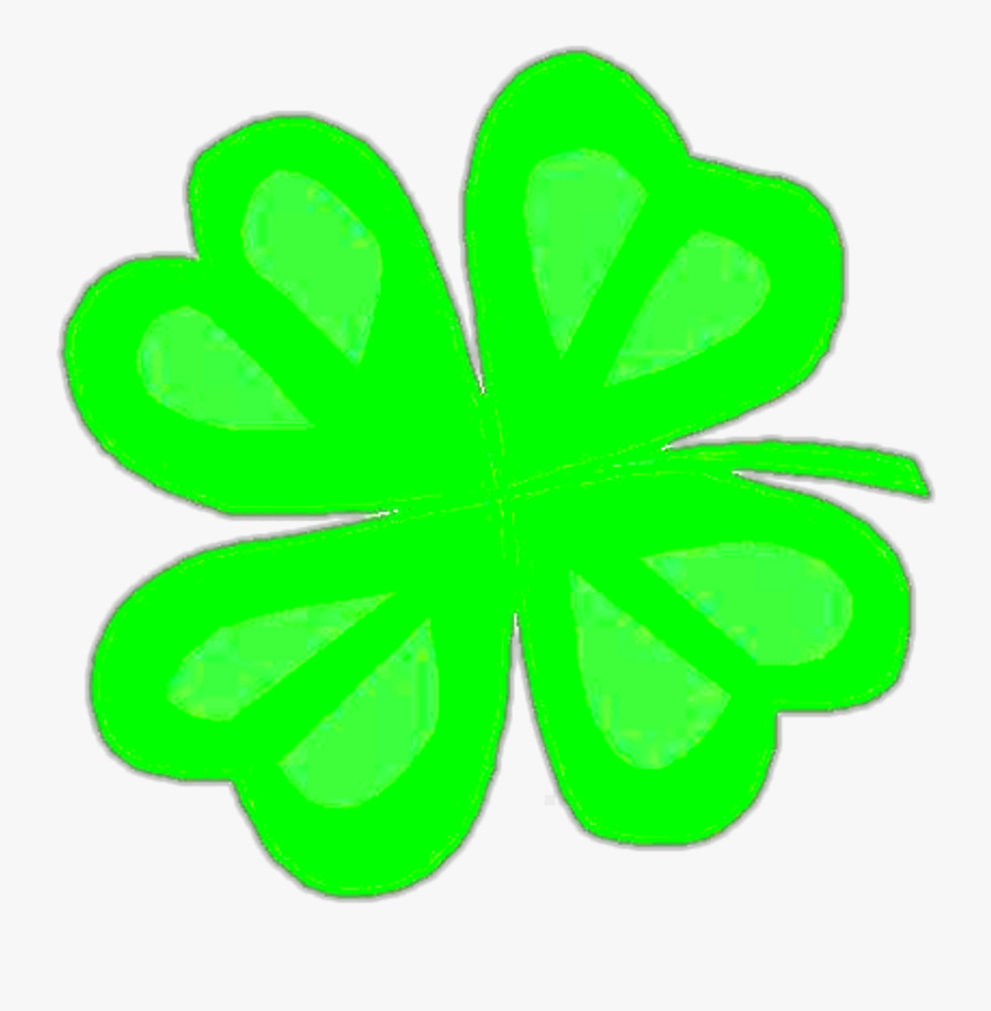 Drawing Shamrocks Trebol - Shamrock, Transparent Clipart