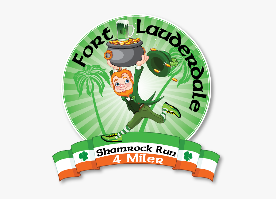 Media Item - Shamrock Run 2019 Fort Lauderdale Packet, Transparent Clipart