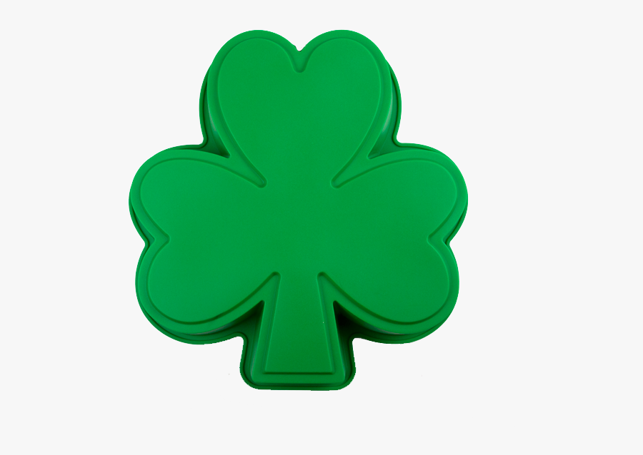 Shamrock Cake Pan With Stand - Shamrock, Transparent Clipart