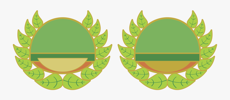 Green Wreath Plaques Clip Arts - Знаци За Опазване На Природата, Transparent Clipart