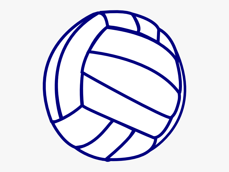 Volleyball Clipart Outline - Volleyball And Soccer Ball, Transparent Clipart