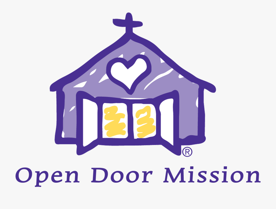 Open Door Mission Omaha Logo, Transparent Clipart