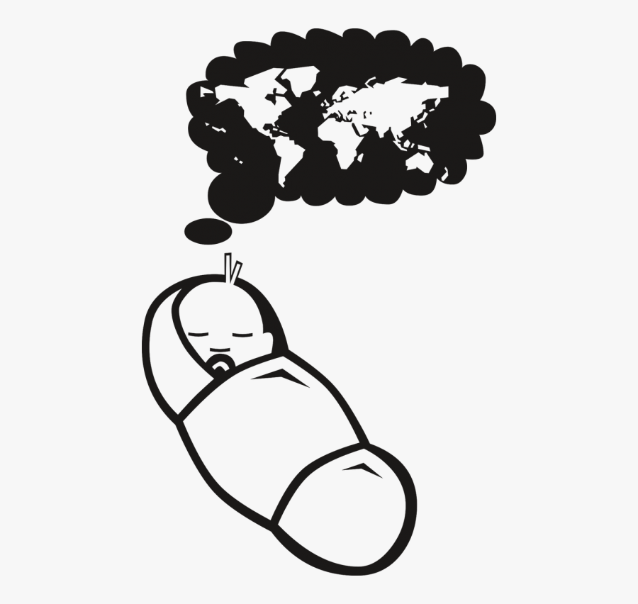 Child, Dream, Dreams, World, Toddler, Kids, Earth - Pin Up World Map, Transparent Clipart