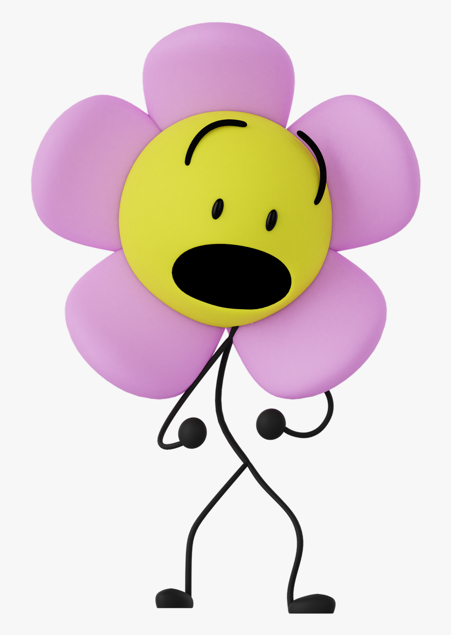 The Baby Doll On Twitter - Bfdi 3d, Transparent Clipart