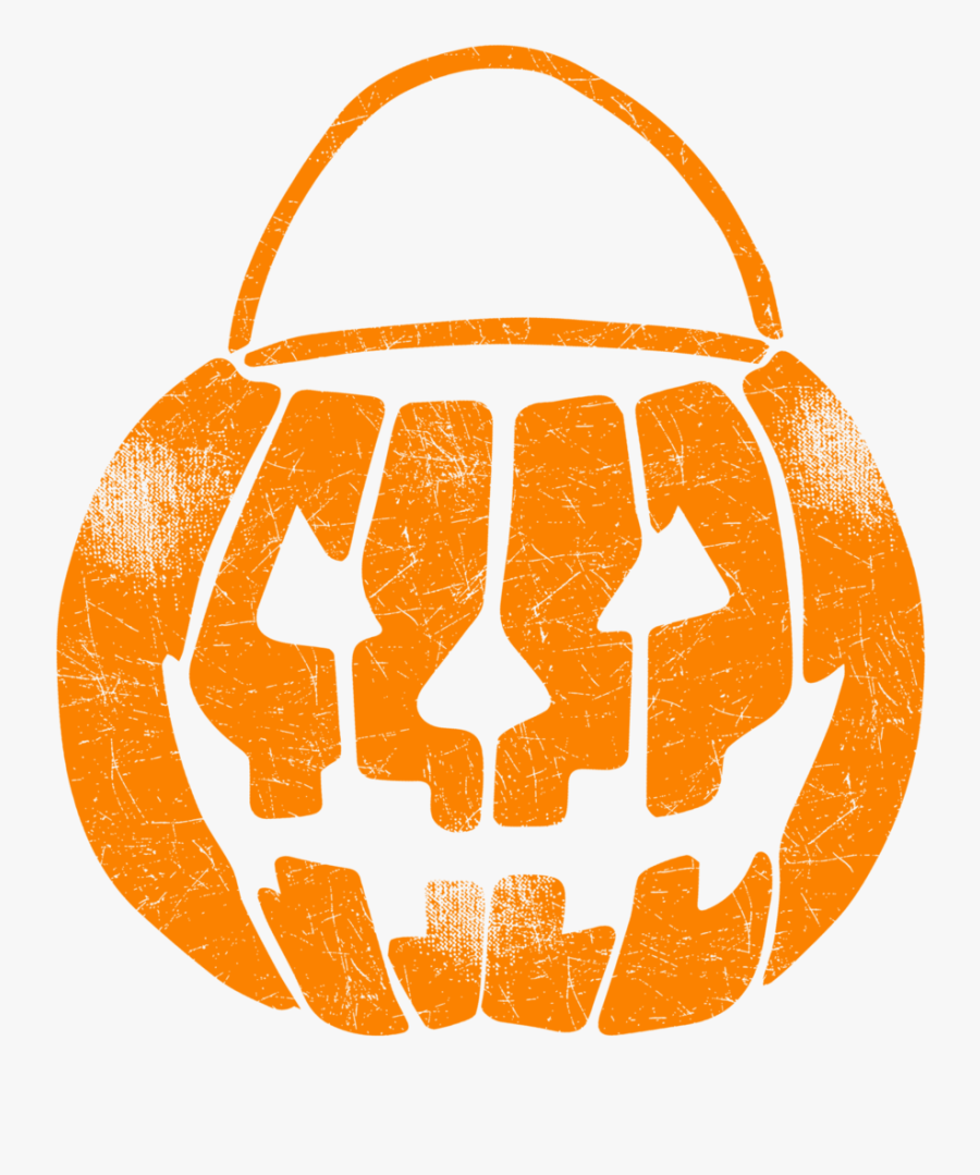 Candy Corn - Pumpkin Candy Bucket Svg, Transparent Clipart
