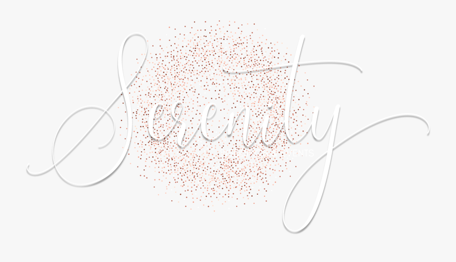 Serenity Events & Weddings - Line Art, Transparent Clipart