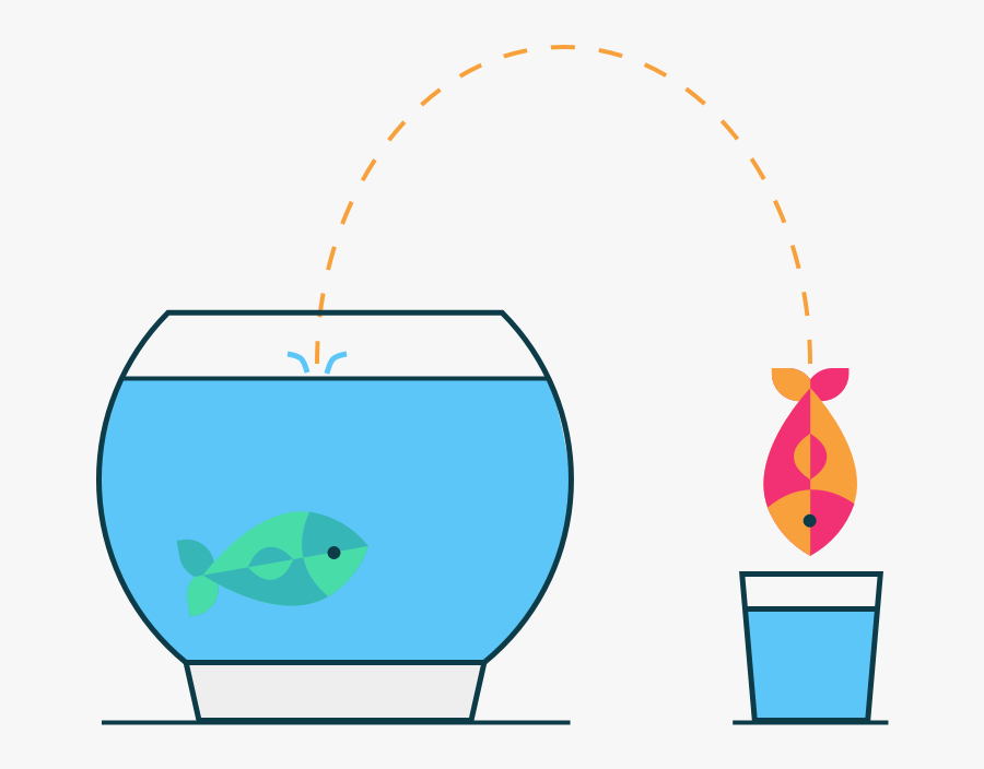 Churn Fish5 - Cartoon, Transparent Clipart