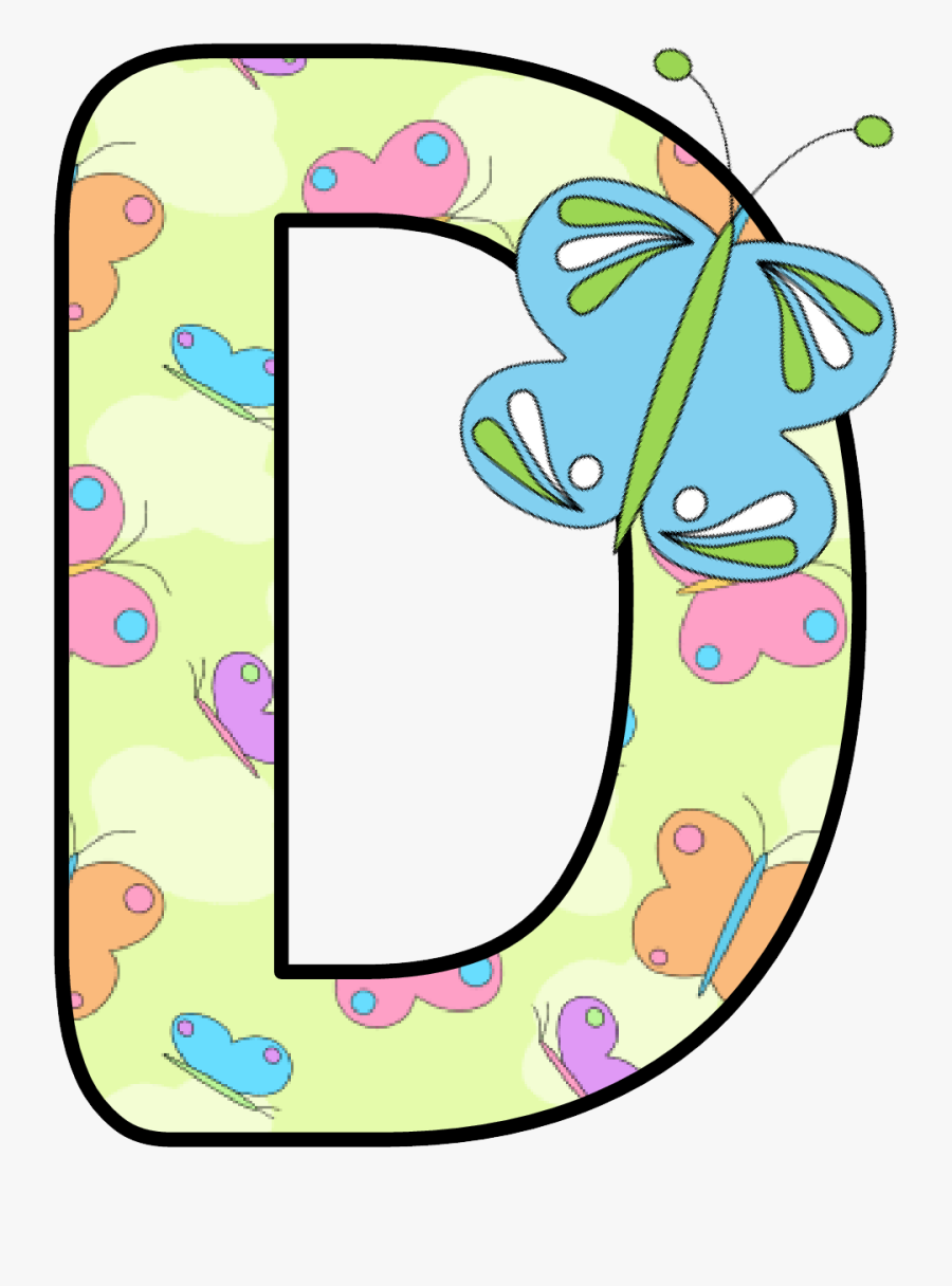 Clipart Butterfly Alphabet - Butterfly Alphabet Letter M, Transparent Clipart
