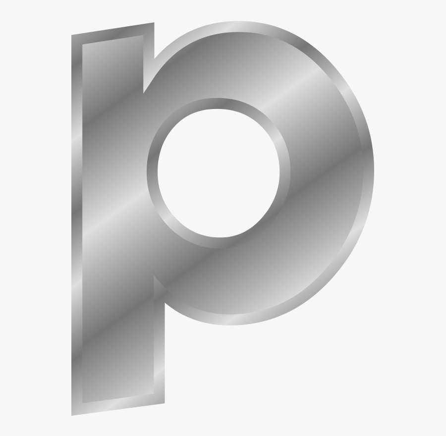 Effect Letters Alphabet Silver - Silver Letters Clip Art, Transparent Clipart