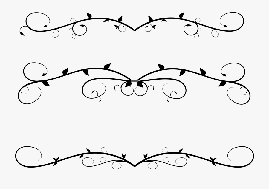 Clip Art Art Banners - Line Art Banner Png, Transparent Clipart