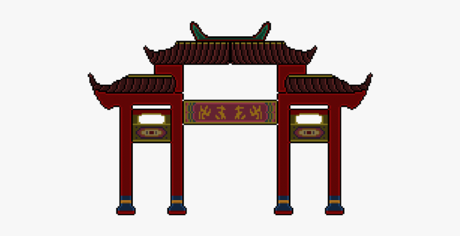 Chinese Temple Clipart, Transparent Clipart