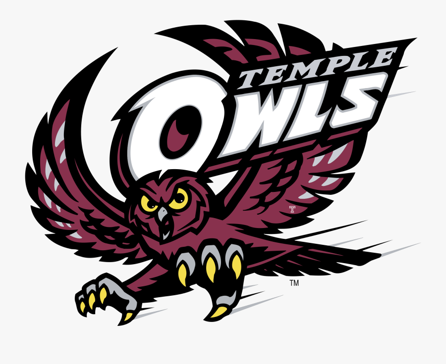Temple Owls Logo Png Transparent - Temple University Japan Mascot