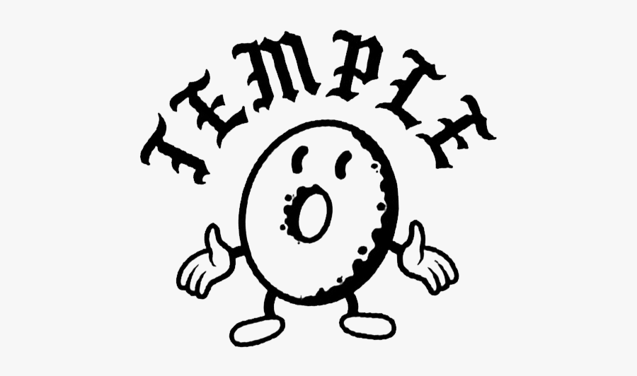 Temple Donuts Logo, Transparent Clipart